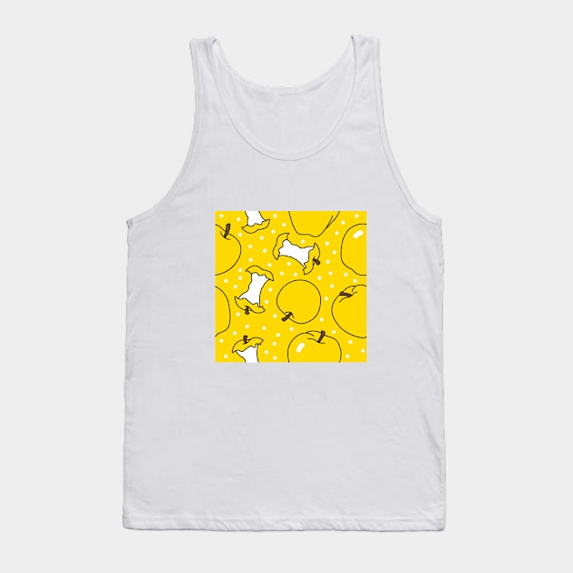 Apples with Polka Dots Tank Top by Lusy